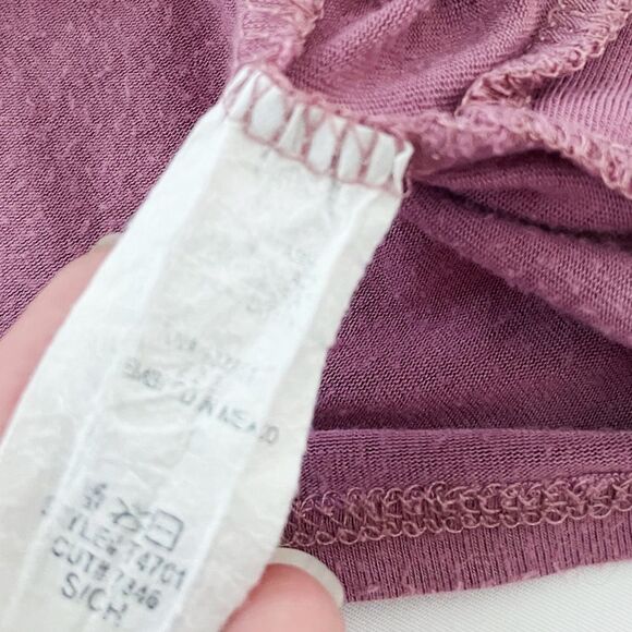 Gaze Short Sleeve Crop Twist Front Top Small - Picture 4 of 7